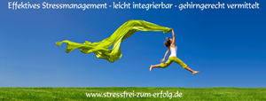 Effektives Stressmanagement - leicht integrierbar - gehirngerecht vermittelt